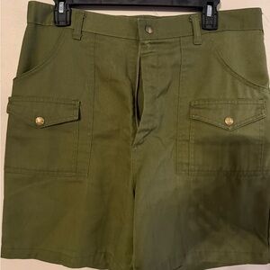 Men's Cargo Shorts in Forest Green